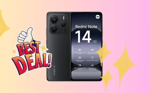 Xiaomi Redmi Note 14: con lo sconto Amazon è tuo ad una spesa minima