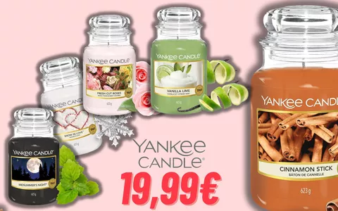 Yankee Candle GIARA GRANDE a soli 19€: scopri quelle in offerta su Amazon!