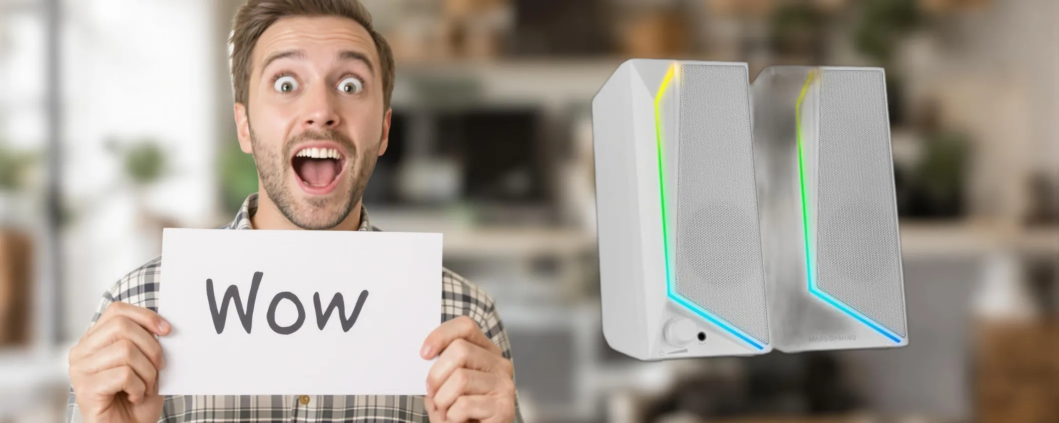 Solo 14€ per 2 Altoparlanti RGB Mars Gaming: ne rimangono pochissimi!