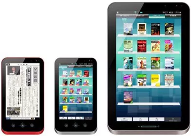 Sharp sfida Amazon e Apple con i tablet Galapagos