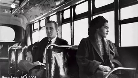 Rosa Parks, Apple.com dedica la Home page