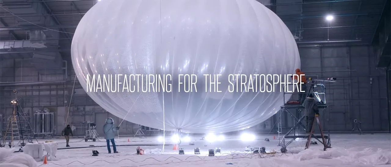 Google simula la stratosfera per Project Loon