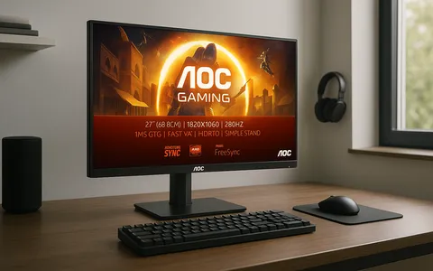 AOC C27G4ZXED crolla di prezzo: il monitor curvo è un vero affare su Amazon