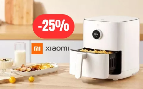 D'estate cucina con la friggitrice ad aria Xiaomi: in PROMOZIONE oggi su Amazon