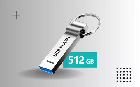 Chiavetta USB da 512GB a prezzo RIDICOLO: 15€ per archiviazione gigante