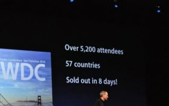 WWDC 2010: tutti i numeri di Cupertino