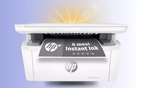 Stampante e Scanner HP: quasi 100€ DI SCONTO e 6 mesi di toner