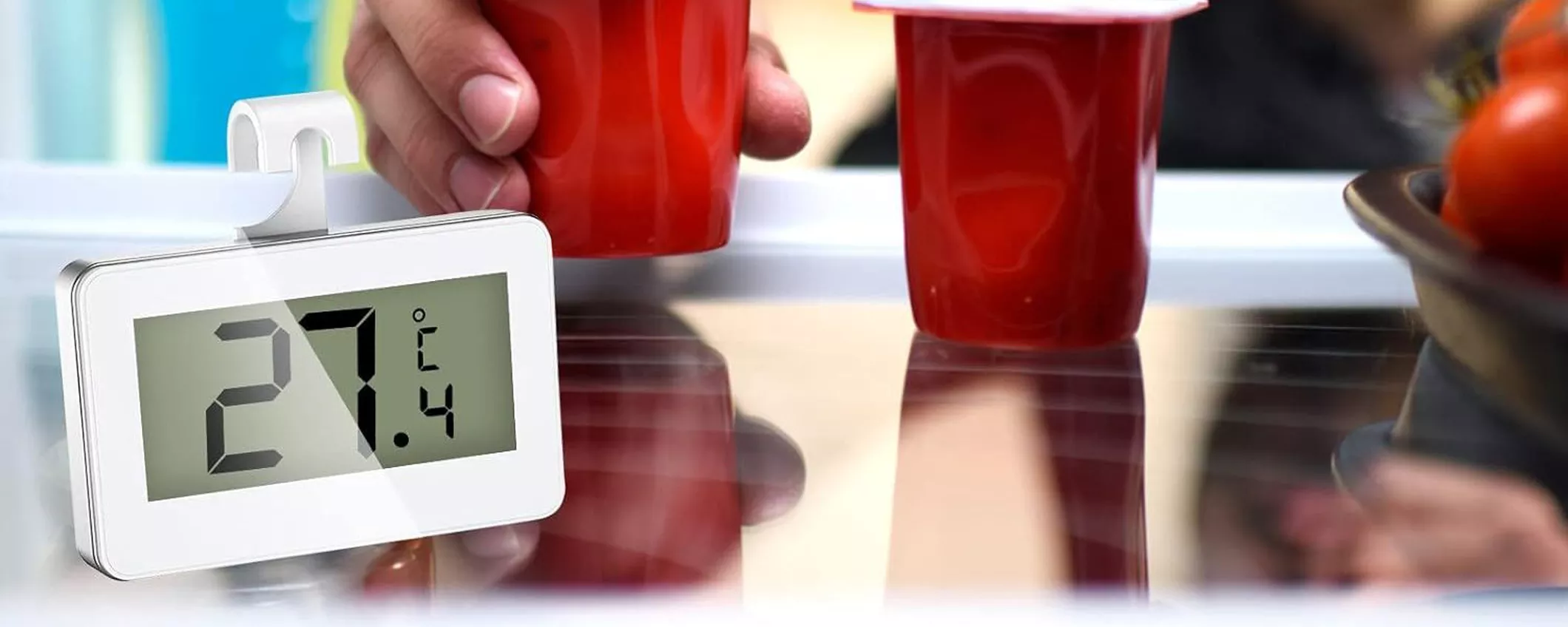 Termometro di precisione per frigo digitale e con display: la confezione da 3 a 6€ su Amazon
