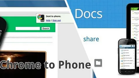 Google aggiorna le app Chrome to Phone e Docs
