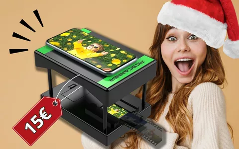 Rivivi i Tuoi Ricordi con il Mobile Film Scanner a Soli 15,99€!