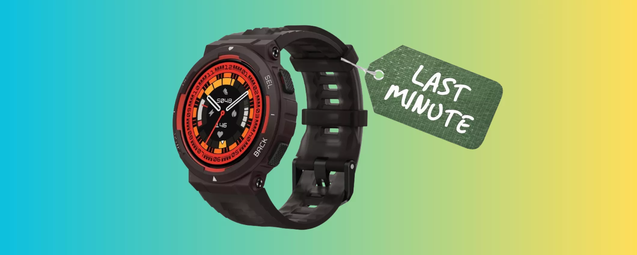 Amazfit Active Edge: lo smartwatch resistente a tutto oggi è scontatissimo al -33%