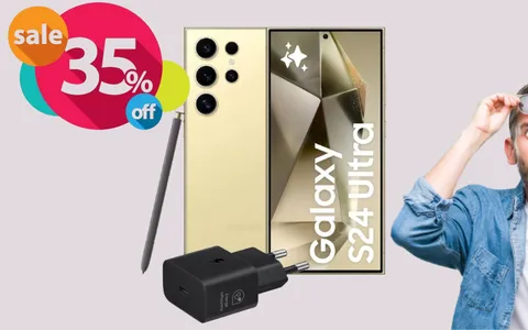 Samsung Galaxy S24 Ultra: oggi su Amazon risparmi più di 520€
