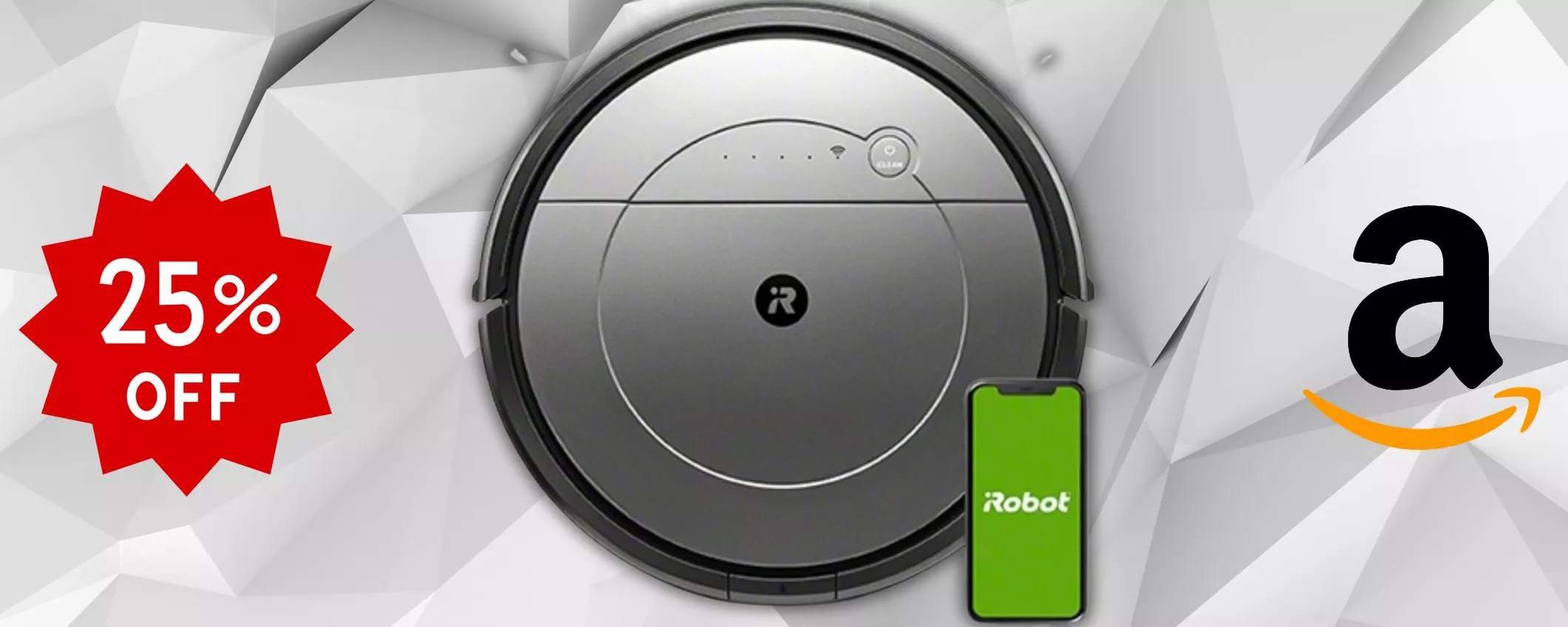 Robot Aspirapolvere iRobot: OFFERTA a tempo su Amazon CLAMOROSA