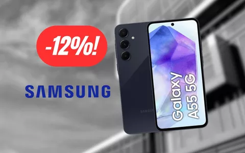 FOLLIA eBay: anche il Samsung Galaxy A55 oggi è maxi scontato