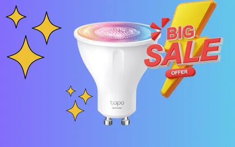 Illumina casa come vuoi con il Faretto Smart Tapo: oggi bastano 7€ (-47%)