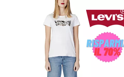 Levi's Perfect Tee, la T-Shirt di ALTA QUALITÀ a soli €8,99