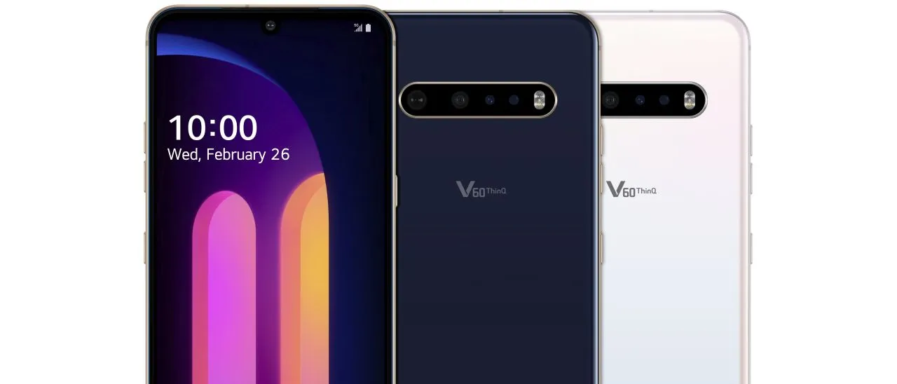 LG V60 ThinQ: dual screen, 5G e video 8K