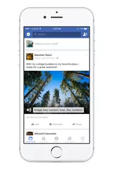 Facebook, l'app per iOS permette ai non vedenti di avere una descrizione delle foto