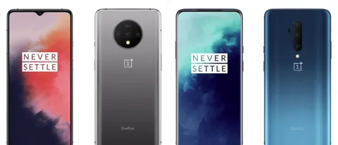 OnePlus 7T e 7T Pro, specifiche e immagini