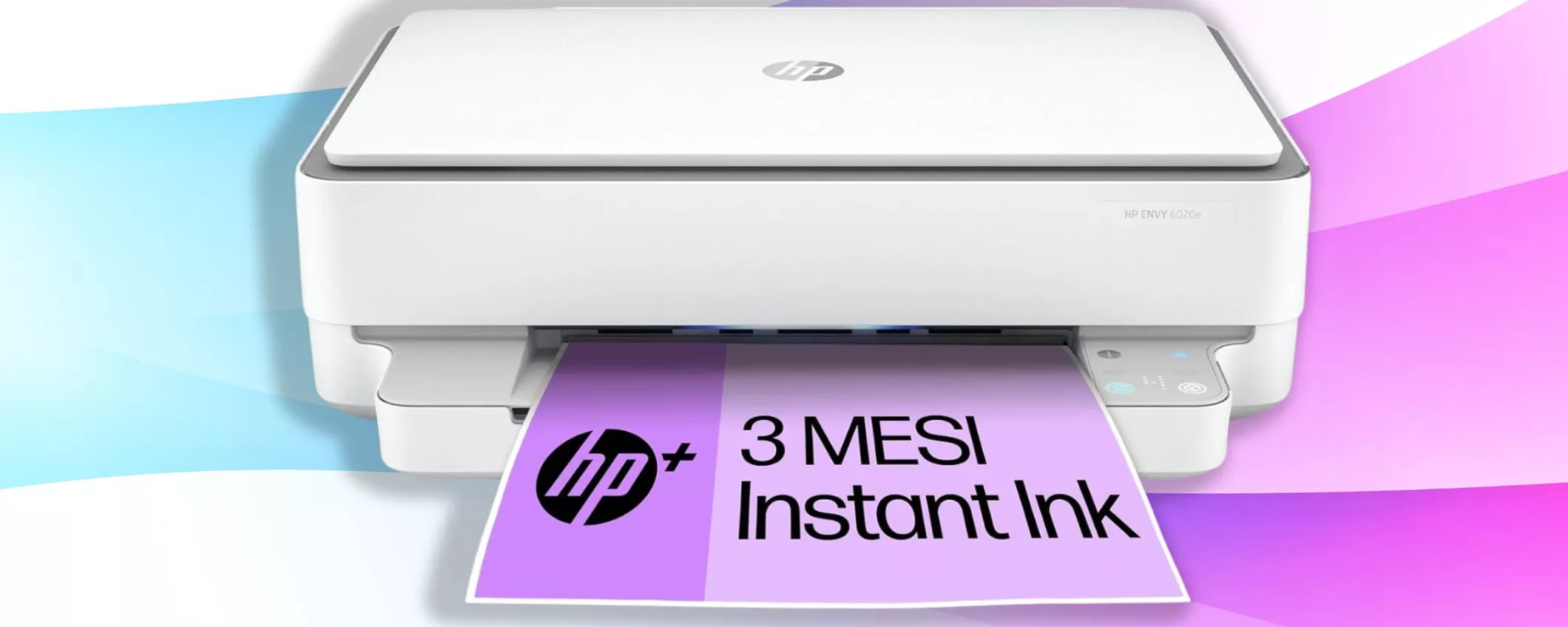 Stampante HP + 3 mesi di Inchiostro Instant Ink: APPROFITTA del 33% in meno