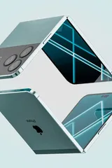 iPhone Air, il concept mostra pieghevole con doppio display