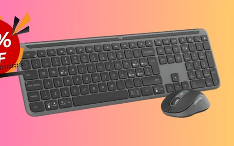 Kit tastiera e mouse Logitech in svendita folle: la combo oggi è scontata del -30%