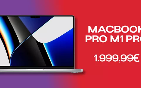 MacBook Pro con M1 Pro al MINIMO STORICO su Amazon con lo sconto immediato di 350€