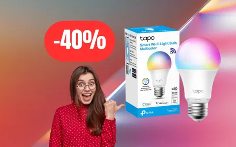 Lampadina smart al 40% di sconto: per una casa sempre più intelligente