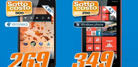 Sottocosto Saturn: Nokia Lumia 820 a 349 euro