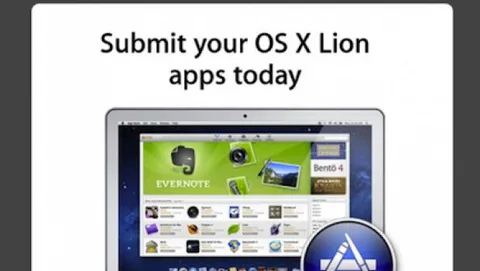 Il Mac App Store apre anche alle app per Lion