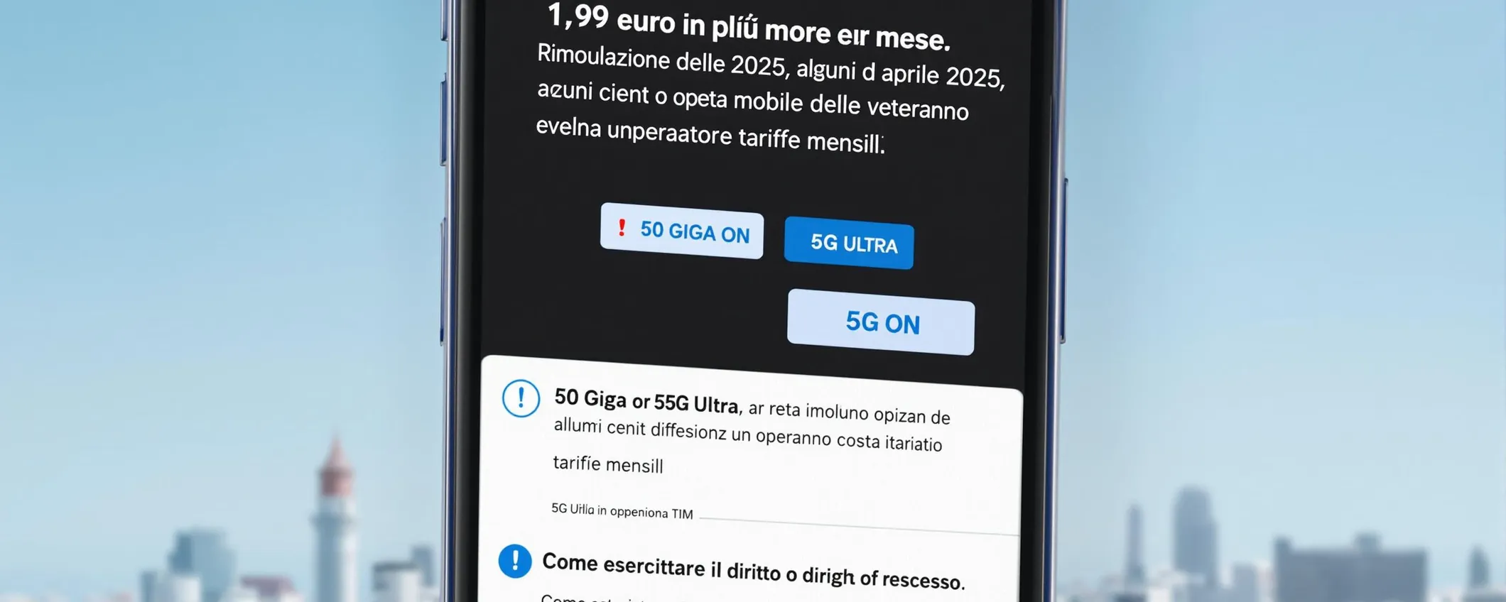 TIM annuncia aumento costi rete mobile da aprile 2025