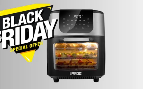 Friggitrice ad Aria Princess con 10 programmi preimpostati in mega sconto Black Friday