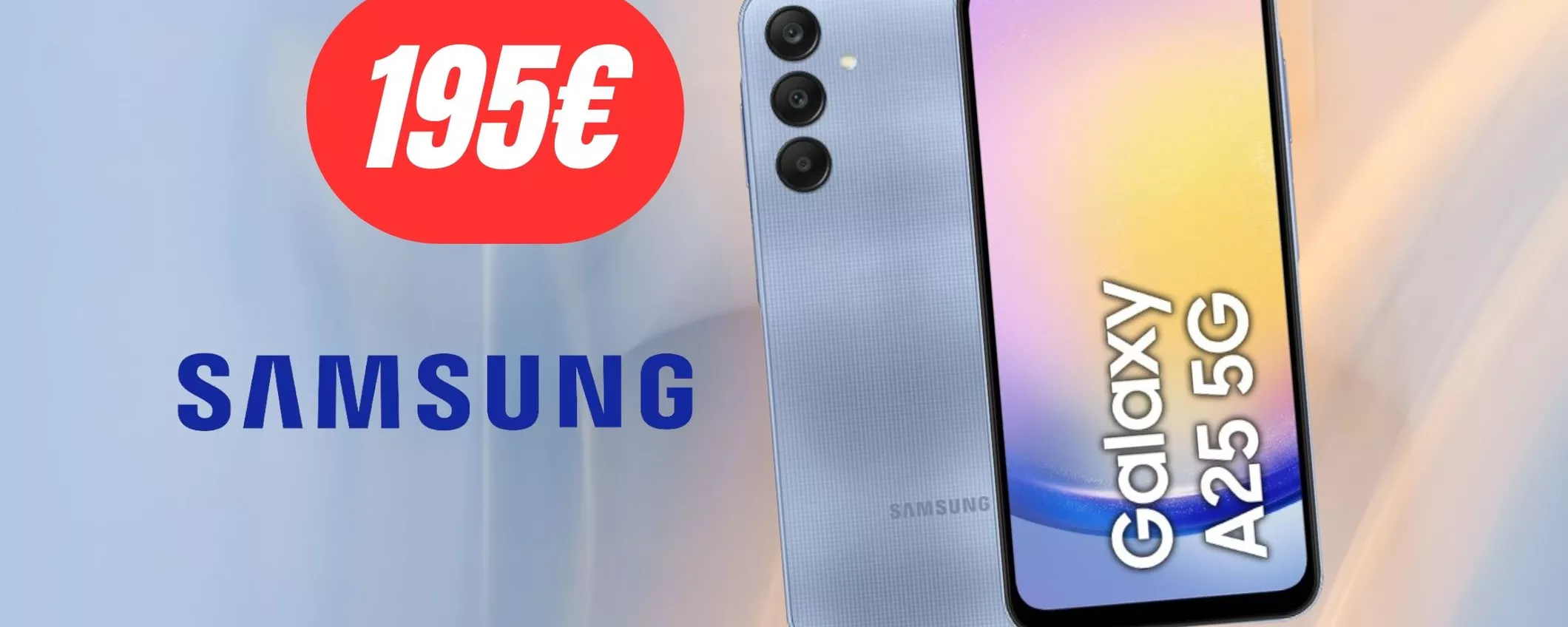 Samsung Galaxy A25: oggi costa solo 195€ con la promo outlet di Amazon