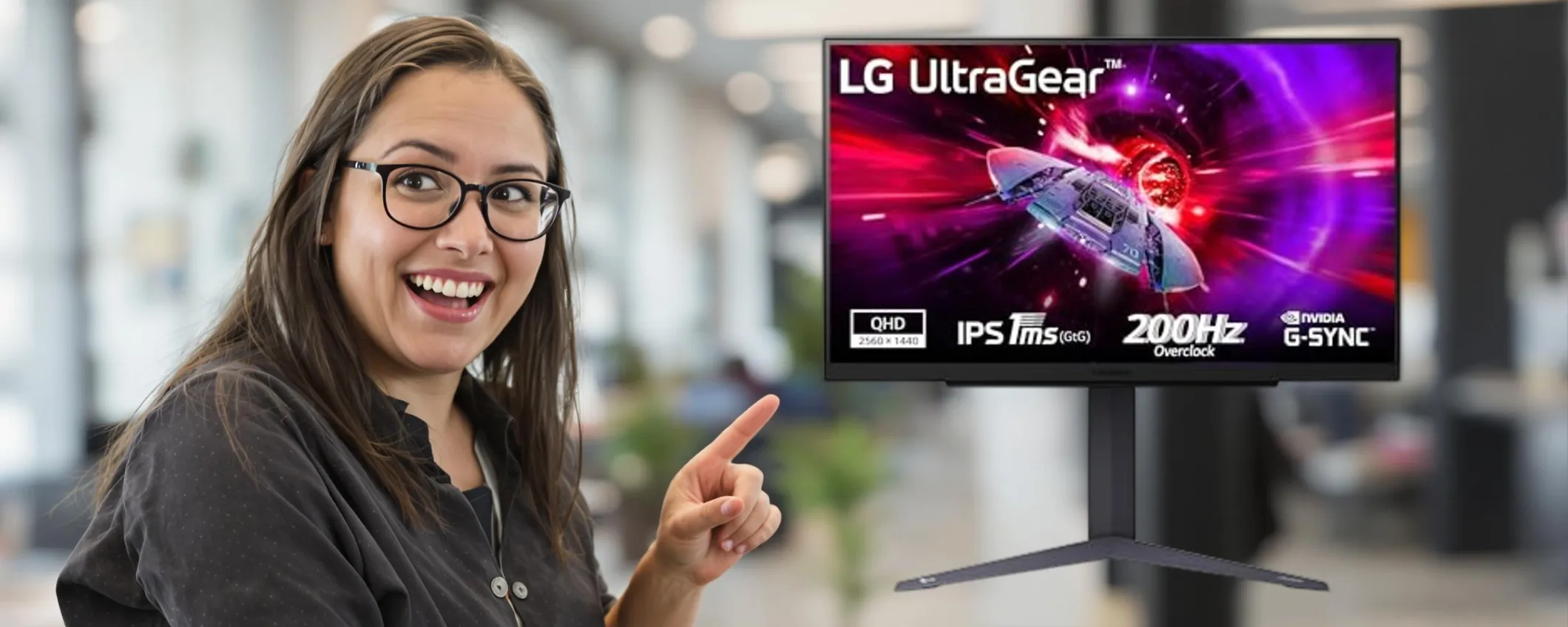 Monitor LG da 27