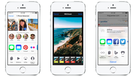 iOS 8: ecco le prime app ottimizzate ma le estensioni non funzionano ancora