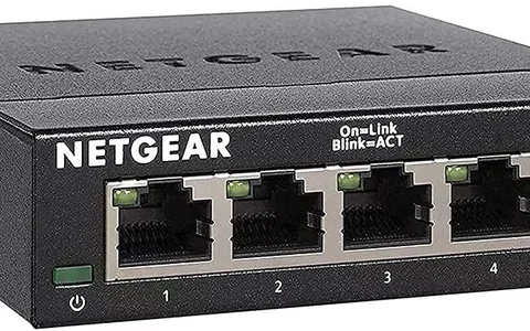 Switch Ethernet a 5 Porte non gestito di Netgear a meno di 20 euro su   - Webnews