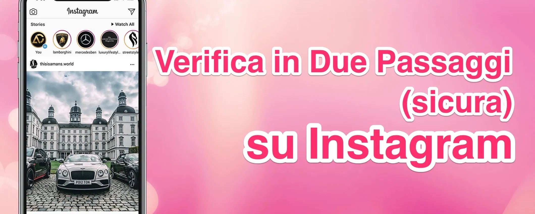 Instagram, attivare la Verifica in 2 Passaggi sicura su iPhone
