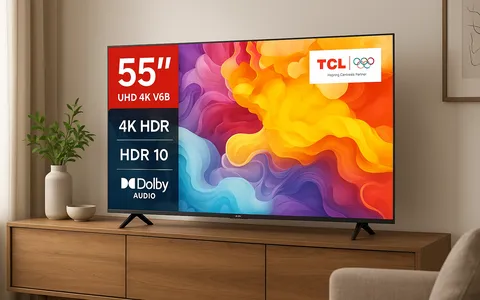 Vivi il cinema a casa tua con la smart TV di TCL da 55