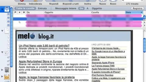 Parte la Newsletter di Melablog!