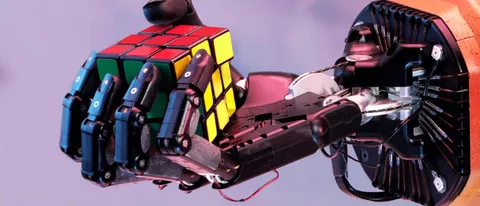 Robot risolve cubo di Rubik con una sola 