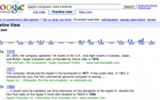 La storia di Apple secondo Google