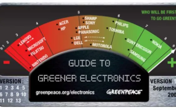 Greenpeace premia Apple