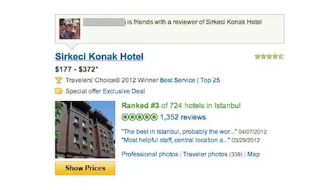TripAdvisor migliora l'integrazione con Facebook