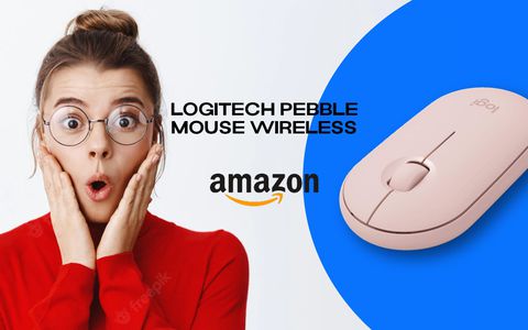 Logitech Pebble, il mouse wireless silenzioso e preciso è SCONTATO del 43%