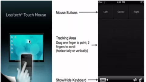 Logitech Touch Mouse, l'applicazione che trasforma l'iPhone in un trackpad wireless