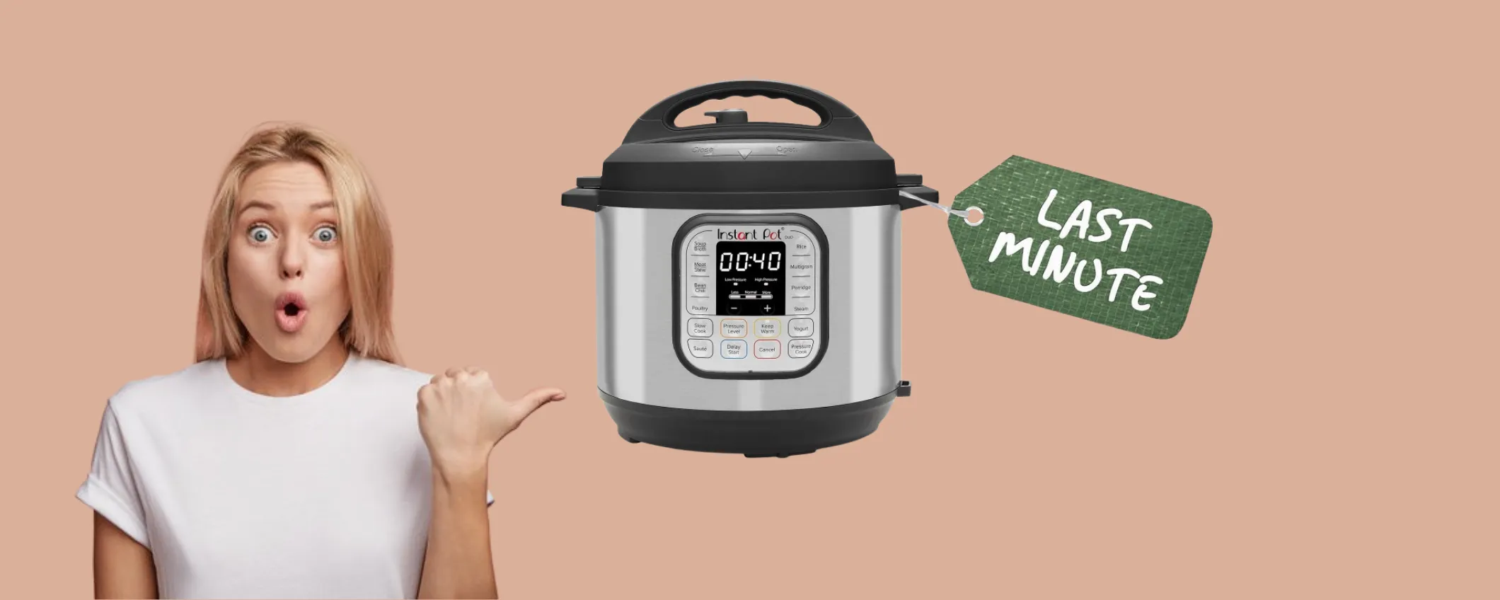 Promo IMPERDIBILE: Pentola a pressione 7-in-1 Instant Pot a soli 99€ (-23%)