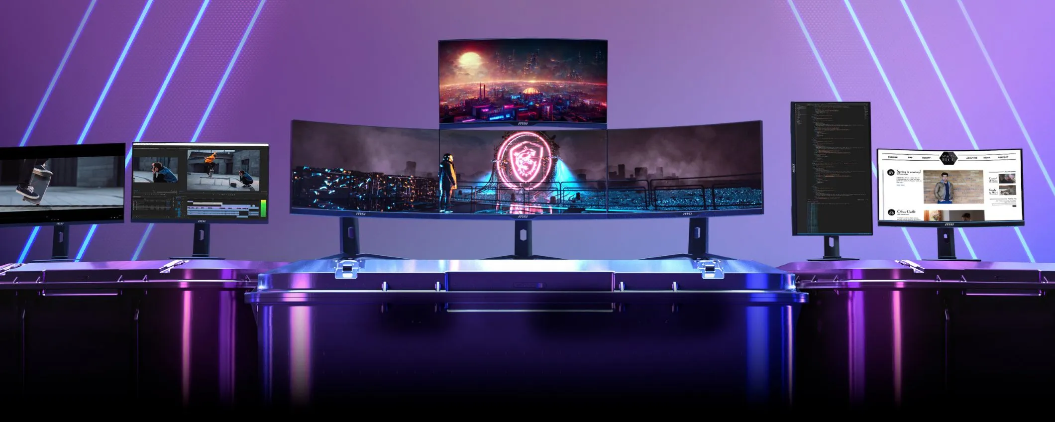 Monitor curvo MSI, la scelta dei gamers: oggi è in sconto