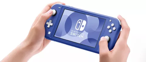 Nintendo Switch Lite diventa blu