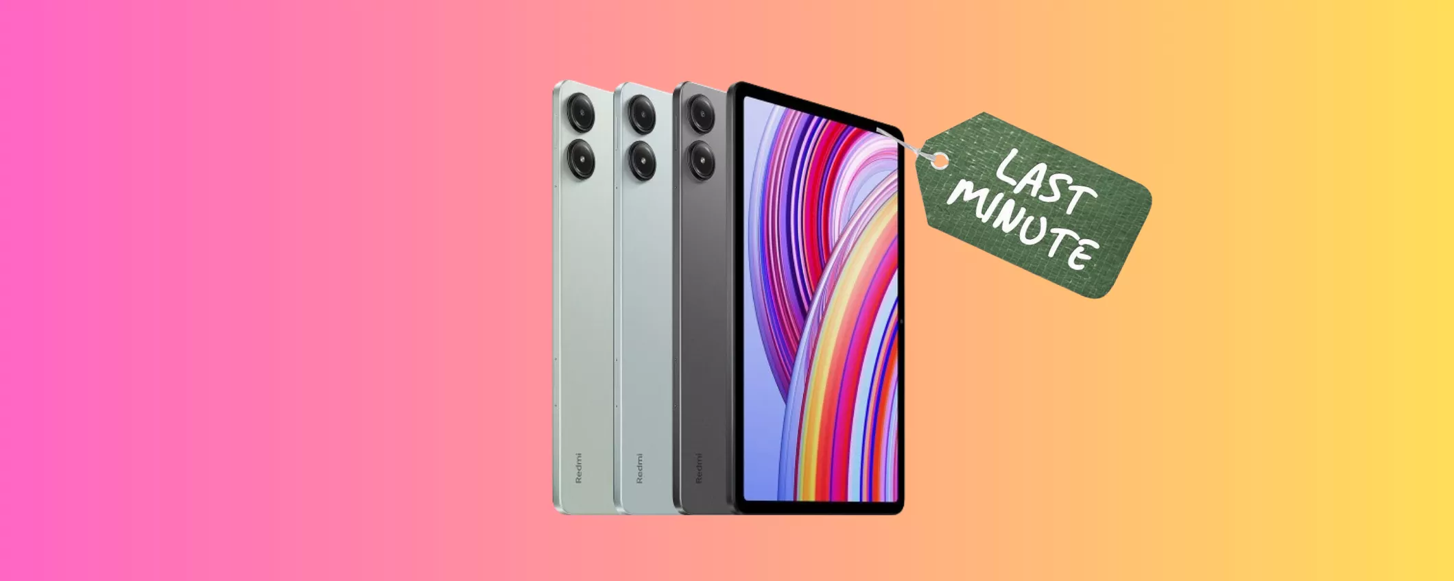 Xiaomi Redmi Pad Pro a PREZZO SPECIALE con il CODICE PROMO eBay