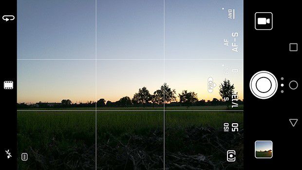 I comandi manuali per la doppia fotocamera posteriore di Huawei P9 Plus